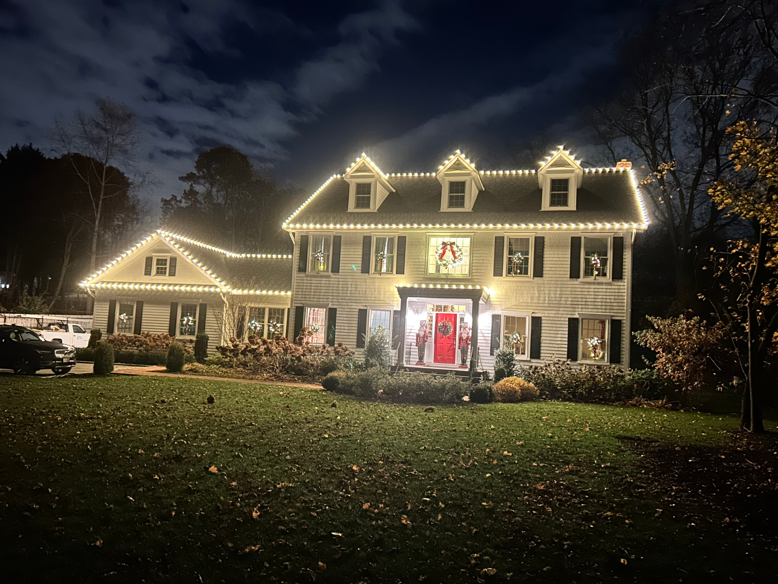 Complete seasonal property lighting inspiration
